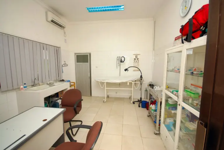 Samson Tiara on-site clinic.