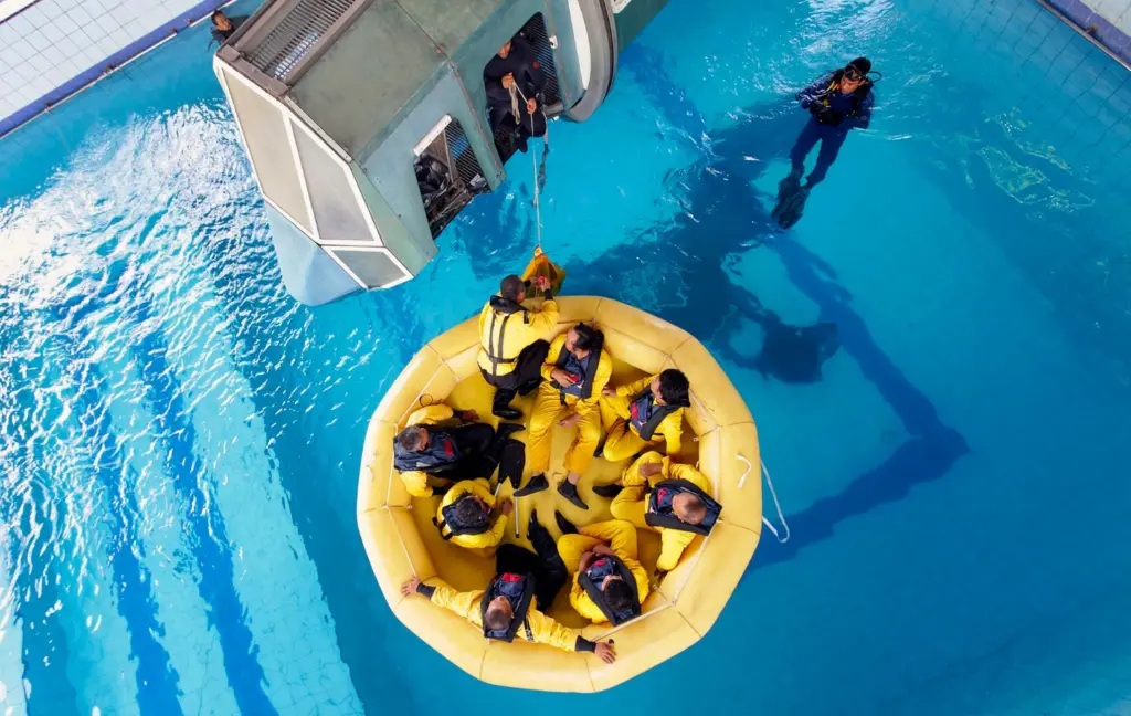 Basic Offshore Safety Induction & Emergency Training (BOSIET) with Compressed Air Emergency Breathing System (CA-EBS)
