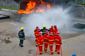Paket Pemadam Kebakaran Tingkat C-B (Firefighter Levels C and B Package)